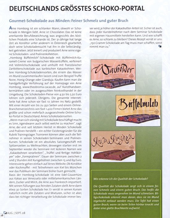 Wittekind Magazin, August / September 2008 Wittekind Magazin, August / September 2008