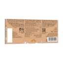 Dulcey 35 % - Blonde Schokolade Tafel von Valrhona - Rückseite Verpackung