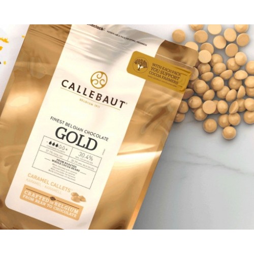 GOLD Karamell Kuvertüre von Callebaut