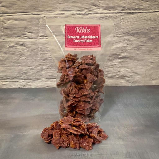 [crunchy-flakes-schwarze-johannisbeere] Kiki's Crunchy Flakes Schwarze Johannisbeere